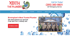 Desktop Screenshot of keith-the-plumber.com